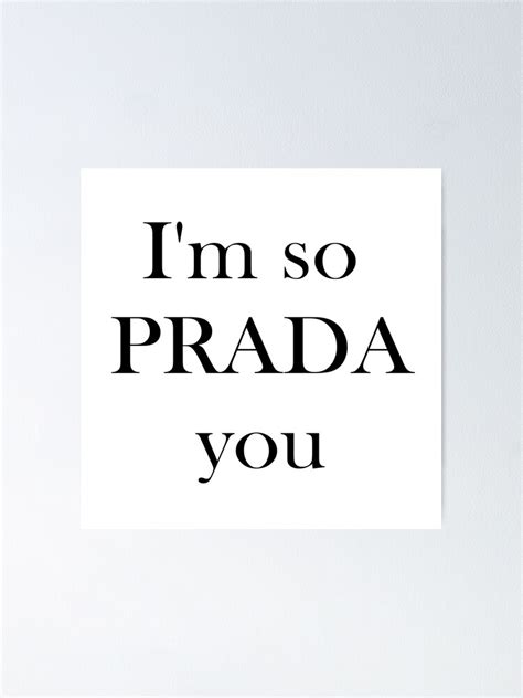 prada you meaning|prada you slang.